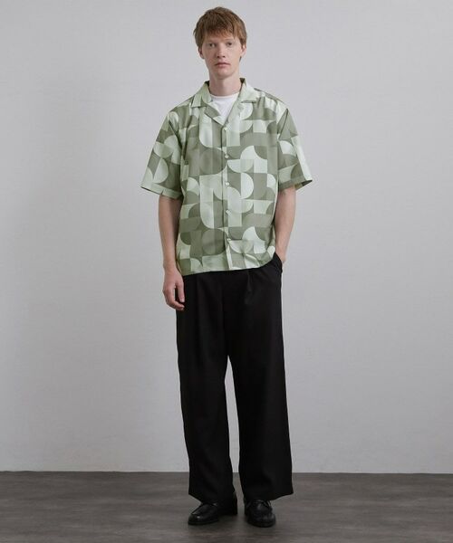 tk.TAKEO KIKUCHI / ティーケー タケオキクチ シャツ・ブラウス | 幾何学プリントシャツ | 詳細10