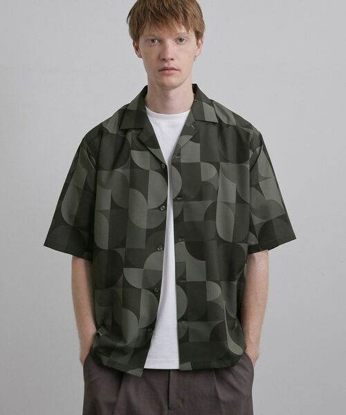 tk.TAKEO KIKUCHI / ティーケー タケオキクチ シャツ・ブラウス | 幾何学プリントシャツ | 詳細13