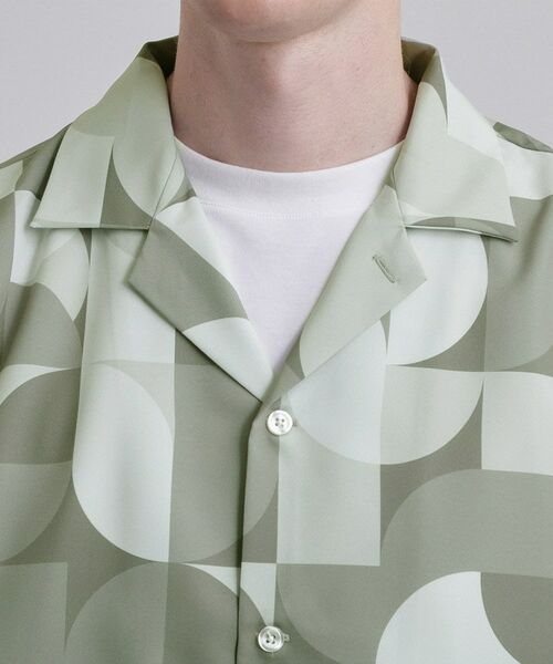 tk.TAKEO KIKUCHI / ティーケー タケオキクチ シャツ・ブラウス | 幾何学プリントシャツ | 詳細20