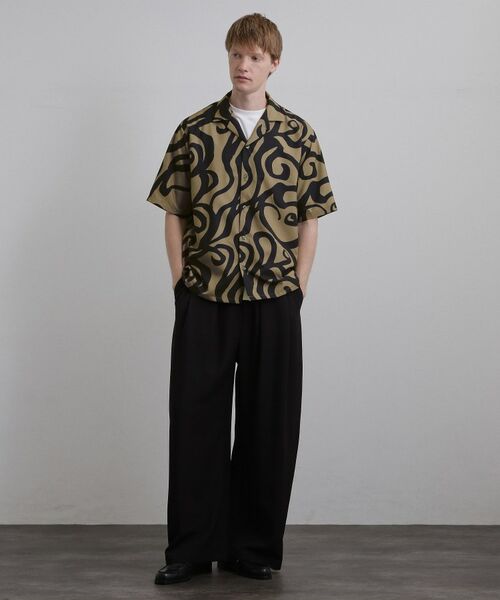 tk.TAKEO KIKUCHI / ティーケー タケオキクチ シャツ・ブラウス | 幾何学プリントシャツ | 詳細3