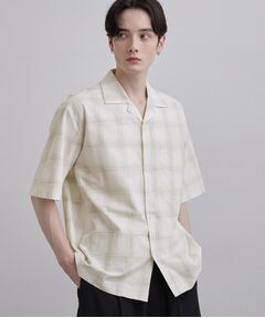 tk.TAKEO KIKUCHI / ティーケー タケオキクチ シャツ・ブラウス | カスレチェック半袖シャツ