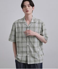 tk.TAKEO KIKUCHI / ティーケー タケオキクチ シャツ・ブラウス | カスレチェック半袖シャツ