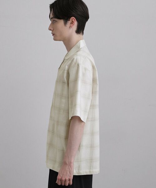 tk.TAKEO KIKUCHI / ティーケー タケオキクチ シャツ・ブラウス | カスレチェック半袖シャツ | 詳細14
