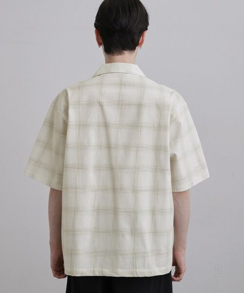 tk.TAKEO KIKUCHI / ティーケー タケオキクチ シャツ・ブラウス | カスレチェック半袖シャツ | 詳細15