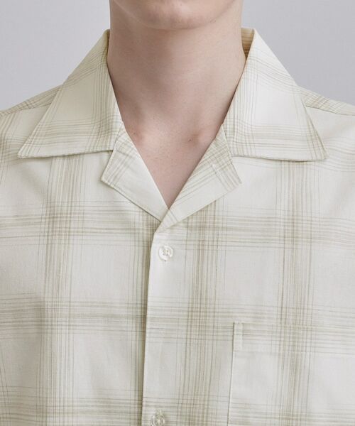 tk.TAKEO KIKUCHI / ティーケー タケオキクチ シャツ・ブラウス | カスレチェック半袖シャツ | 詳細16