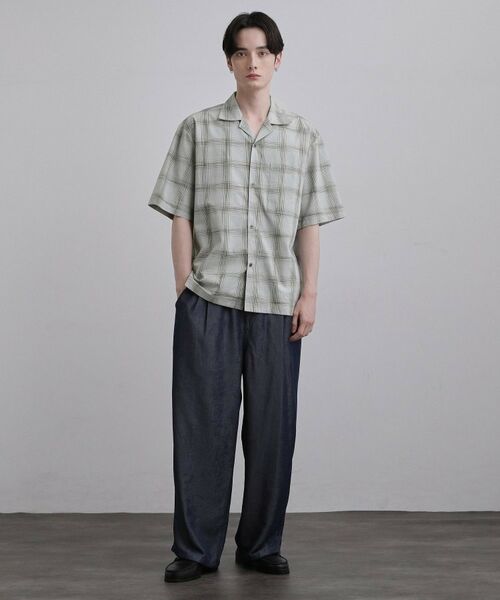 tk.TAKEO KIKUCHI / ティーケー タケオキクチ シャツ・ブラウス | カスレチェック半袖シャツ | 詳細6