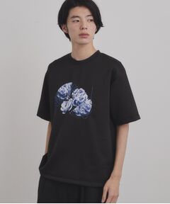 tk.TAKEO KIKUCHI / ティーケー タケオキクチ Tシャツ | フラワープリントTシャツ