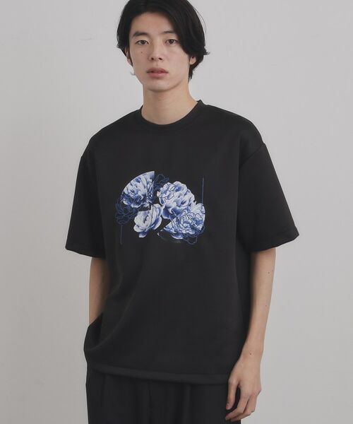 tk.TAKEO KIKUCHI / ティーケー タケオキクチ Tシャツ | フラワープリントTシャツ | 詳細10