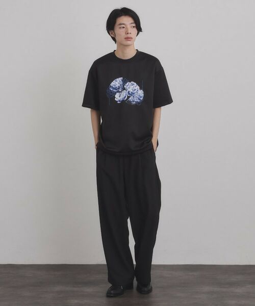 tk.TAKEO KIKUCHI / ティーケー タケオキクチ Tシャツ | フラワープリントTシャツ | 詳細11