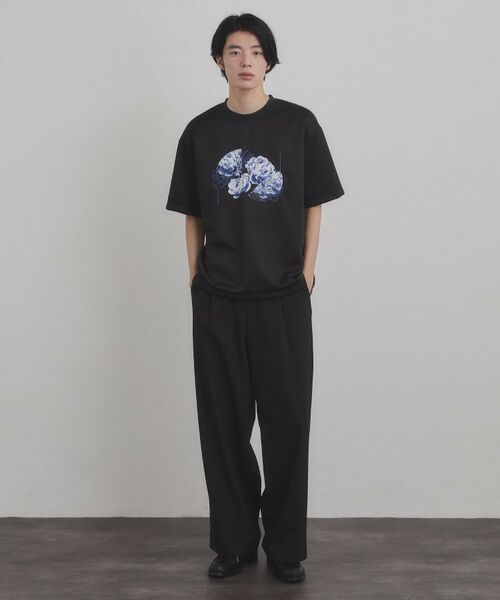 tk.TAKEO KIKUCHI / ティーケー タケオキクチ Tシャツ | フラワープリントTシャツ | 詳細12