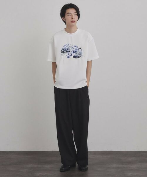 tk.TAKEO KIKUCHI / ティーケー タケオキクチ Tシャツ | フラワープリントTシャツ | 詳細3