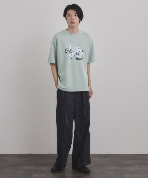tk.TAKEO KIKUCHI / ティーケー タケオキクチ Tシャツ | フラワープリントTシャツ | 詳細8