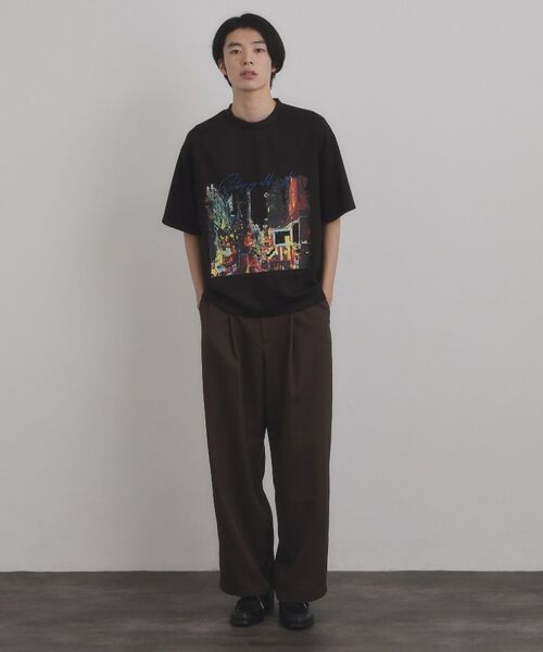 tk.TAKEO KIKUCHI / ティーケー タケオキクチ Tシャツ | ブラシ刺繍半袖Ｔシャツ | 詳細6