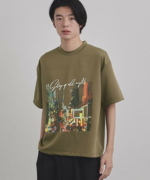 tk.TAKEO KIKUCHI / ティーケー タケオキクチ Tシャツ | ブラシ刺繍半袖Ｔシャツ | 詳細9