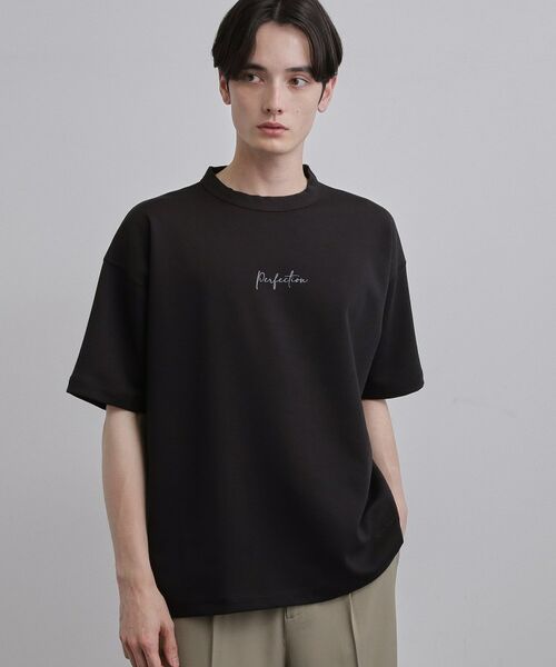tk.TAKEO KIKUCHI / ティーケー タケオキクチ Tシャツ | リバーシブルＴシャツ（ブラック(019)）
