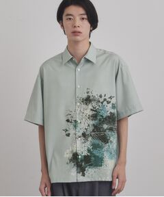 tk.TAKEO KIKUCHI / ティーケー タケオキクチ シャツ・ブラウス | サイドペイント半袖シャツ