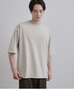 tk.TAKEO KIKUCHI / ティーケー タケオキクチ カットソー | 【接触冷感】配色ダンボールカットソー