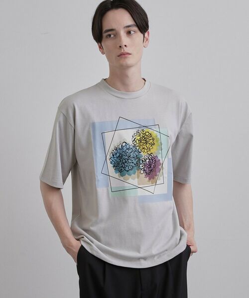 tk.TAKEO KIKUCHI / ティーケー タケオキクチ Tシャツ | フラワープリントTシャツ | 詳細11