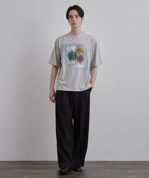 tk.TAKEO KIKUCHI / ティーケー タケオキクチ Tシャツ | フラワープリントTシャツ | 詳細12