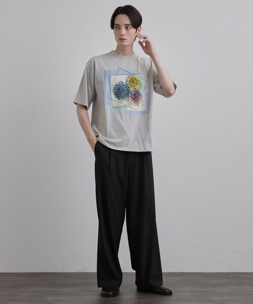 tk.TAKEO KIKUCHI / ティーケー タケオキクチ Tシャツ | フラワープリントTシャツ | 詳細13