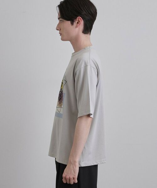 tk.TAKEO KIKUCHI / ティーケー タケオキクチ Tシャツ | フラワープリントTシャツ | 詳細16