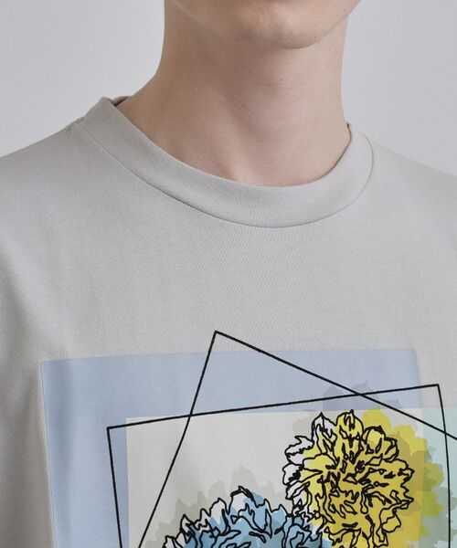 tk.TAKEO KIKUCHI / ティーケー タケオキクチ Tシャツ | フラワープリントTシャツ | 詳細19