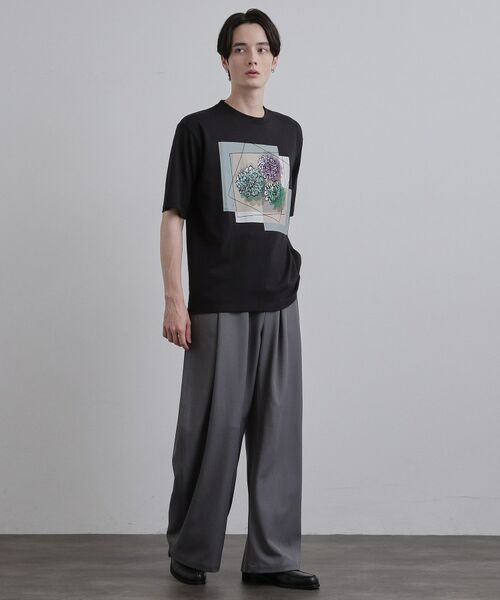 tk.TAKEO KIKUCHI / ティーケー タケオキクチ Tシャツ | フラワープリントTシャツ | 詳細7