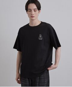 tk.TAKEO KIKUCHI / ティーケー タケオキクチ Tシャツ | ひげオジワンポイントTシャツ