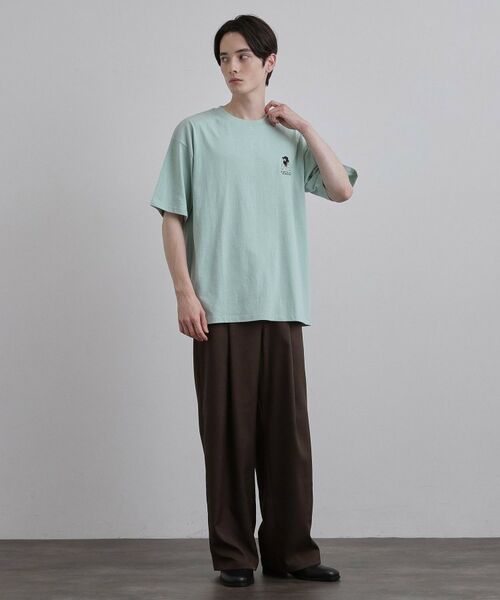 tk.TAKEO KIKUCHI / ティーケー タケオキクチ Tシャツ | ひげオジワンポイントTシャツ | 詳細11