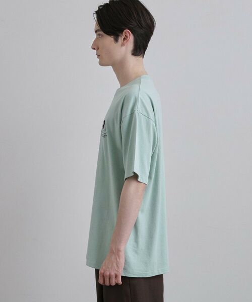 tk.TAKEO KIKUCHI / ティーケー タケオキクチ Tシャツ | ひげオジワンポイントTシャツ | 詳細14