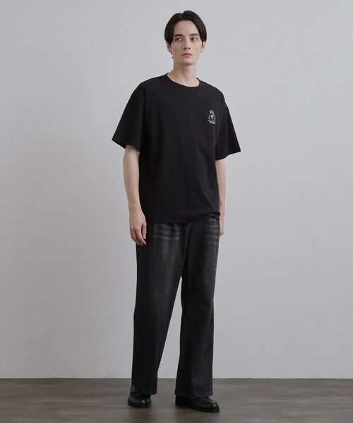 tk.TAKEO KIKUCHI / ティーケー タケオキクチ Tシャツ | ひげオジワンポイントTシャツ | 詳細7