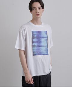 tk.TAKEO KIKUCHI / ティーケー タケオキクチ Tシャツ | クロス刺繍フォトTシャツ