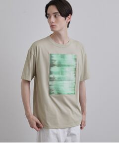 tk.TAKEO KIKUCHI / ティーケー タケオキクチ Tシャツ | クロス刺繍フォトTシャツ
