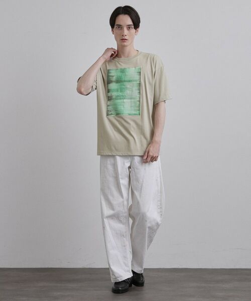tk.TAKEO KIKUCHI / ティーケー タケオキクチ Tシャツ | クロス刺繍フォトTシャツ | 詳細11