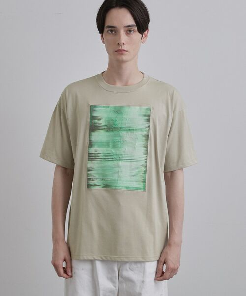 tk.TAKEO KIKUCHI / ティーケー タケオキクチ Tシャツ | クロス刺繍フォトTシャツ | 詳細13