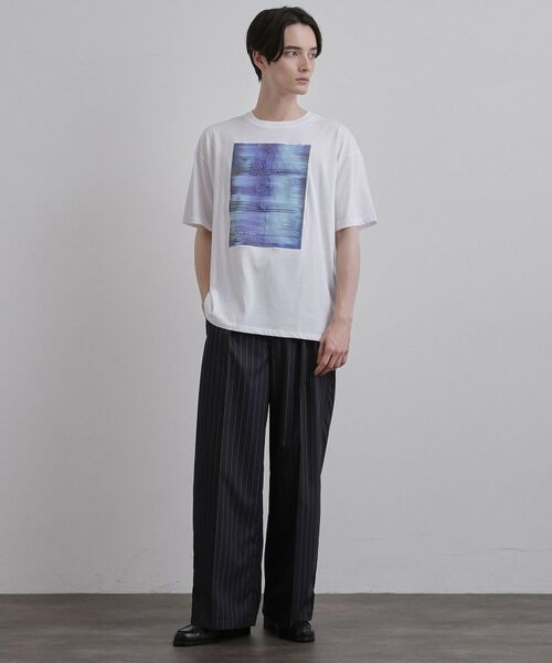 tk.TAKEO KIKUCHI / ティーケー タケオキクチ Tシャツ | クロス刺繍フォトTシャツ | 詳細3