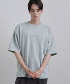 tk.TAKEO KIKUCHI / ティーケー タケオキクチ Tシャツ | ポンチスエードタッチTシャツ