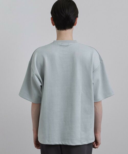 tk.TAKEO KIKUCHI / ティーケー タケオキクチ Tシャツ | ポンチスエードタッチTシャツ | 詳細15