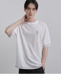 tk.TAKEO KIKUCHI / ティーケー タケオキクチ Tシャツ | ゴーストワンポイントTシャツ
