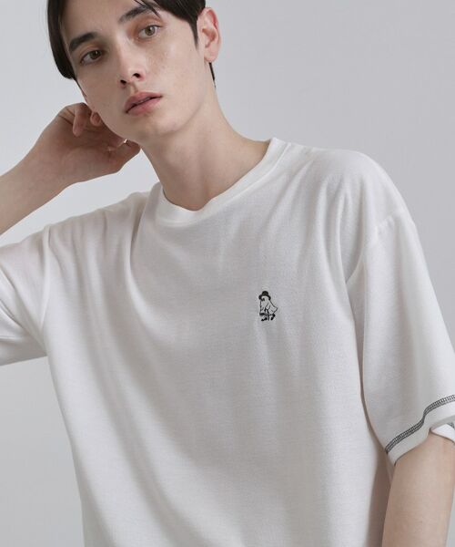tk.TAKEO KIKUCHI / ティーケー タケオキクチ Tシャツ | ゴーストワンポイントTシャツ | 詳細1