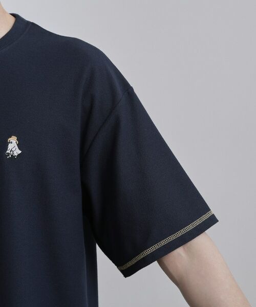 tk.TAKEO KIKUCHI / ティーケー タケオキクチ Tシャツ | ゴーストワンポイントTシャツ | 詳細17