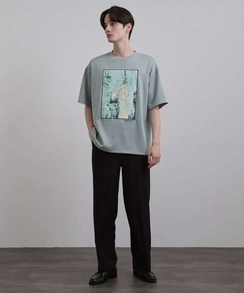 tk.TAKEO KIKUCHI / ティーケー タケオキクチ Tシャツ | コンシールドエンブロTシャツ | 詳細14