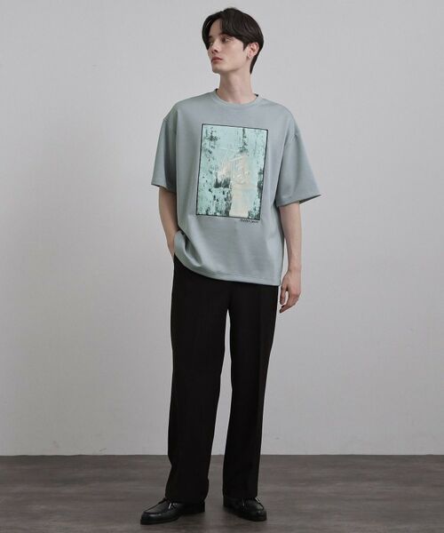 tk.TAKEO KIKUCHI / ティーケー タケオキクチ Tシャツ | コンシールドエンブロTシャツ | 詳細15