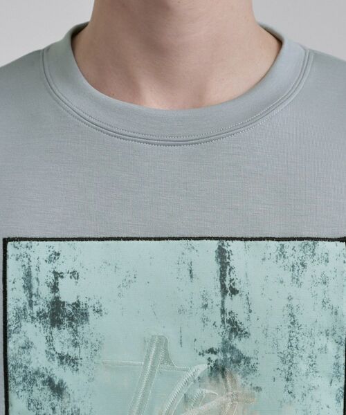 tk.TAKEO KIKUCHI / ティーケー タケオキクチ Tシャツ | コンシールドエンブロTシャツ | 詳細21