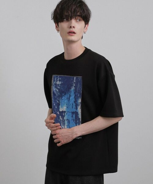 tk.TAKEO KIKUCHI / ティーケー タケオキクチ Tシャツ | コンシールドエンブロTシャツ | 詳細8