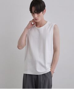 tk.TAKEO KIKUCHI / ティーケー タケオキクチ カットソー | 【汗シミ防止／UVカット】sweat stain proof seriesノースリーブ