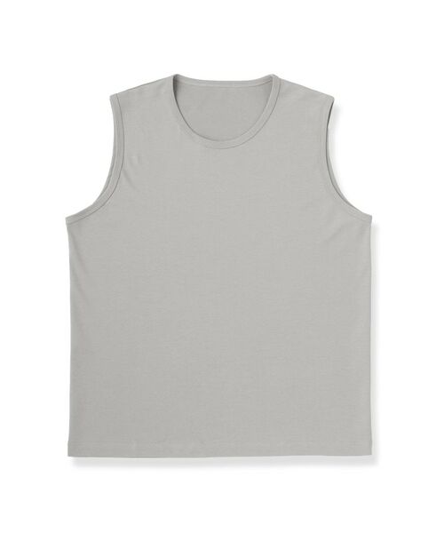 tk.TAKEO KIKUCHI / ティーケー タケオキクチ カットソー | 【汗シミ防止／UVカット】sweat stain proof seriesノースリーブ | 詳細1