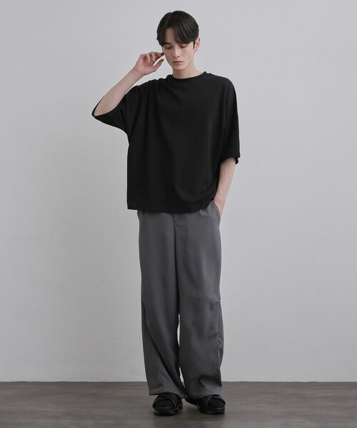 tk.TAKEO KIKUCHI / ティーケー タケオキクチ Tシャツ | 【汗シミ防止／UVカット】sweat stain proof series ドルマンTシャツ | 詳細10