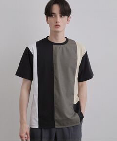 tk.TAKEO KIKUCHI / ティーケー タケオキクチ Tシャツ | 異素材切替Tシャツ