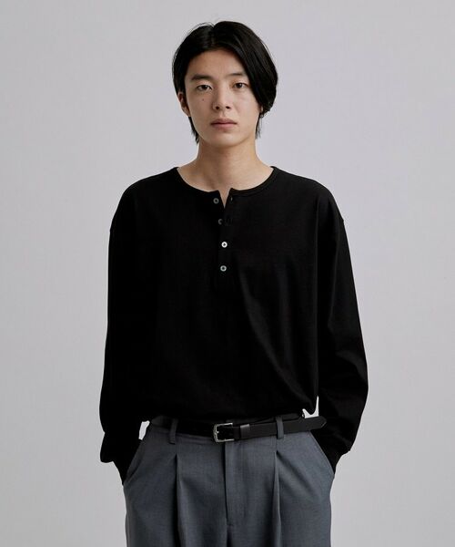 tk.TAKEO KIKUCHI / ティーケー タケオキクチ カットソー | ヘンリーネック長袖Tシャツ | 詳細6